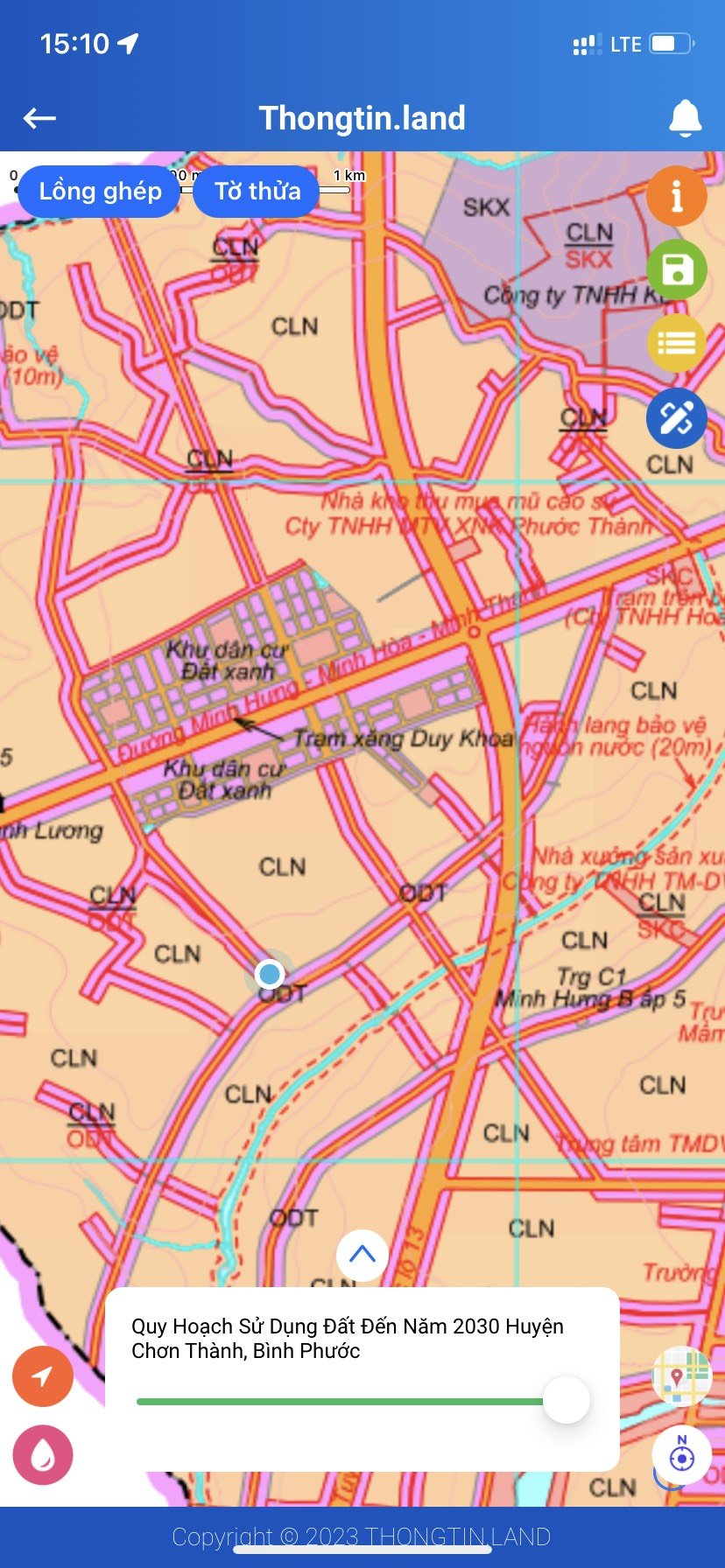 Bán đất mặt tiền đường số 31, gần KCN Minh Hưng 3 , dân cư đông, sổ hồng riêng . 3