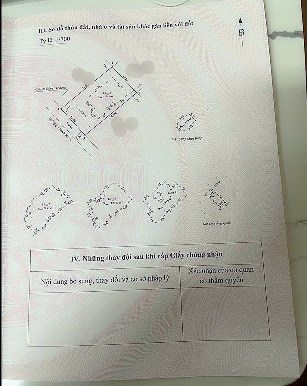 Bán biệt thự 4 tầng xây thô diện tich 655M tuyến 2 Lê Hồng phong Hải An 4