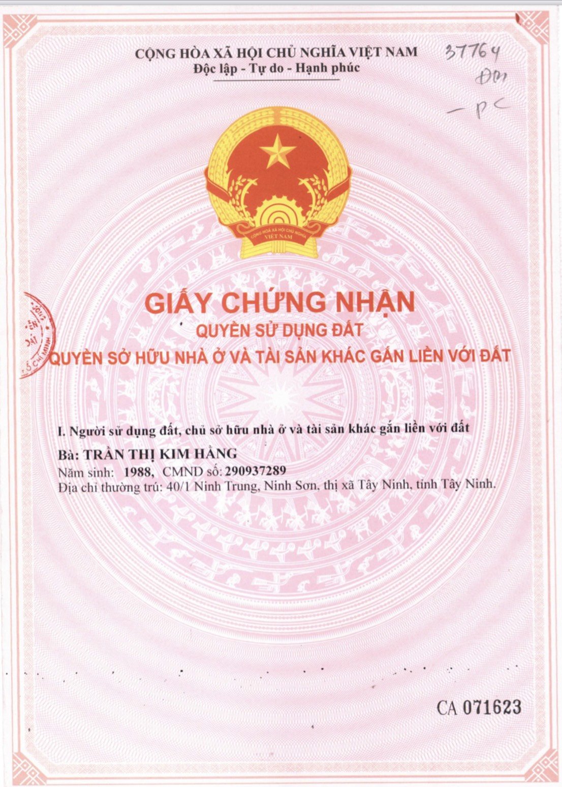 CHÍNH CHỦ BÁN NHÀ HẺM PHƯỜNG 5 - QUẬN 8 - TP. HỒ CHÍ MINH 5