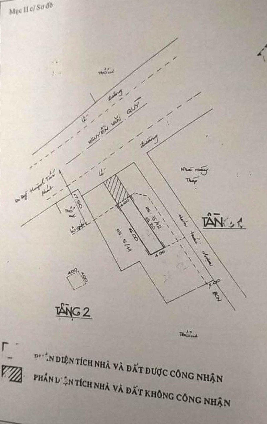 MTKD. NG V QUỲ .P THUẬN .Q7. 84m2. Nhỉn 3 tỷ 2