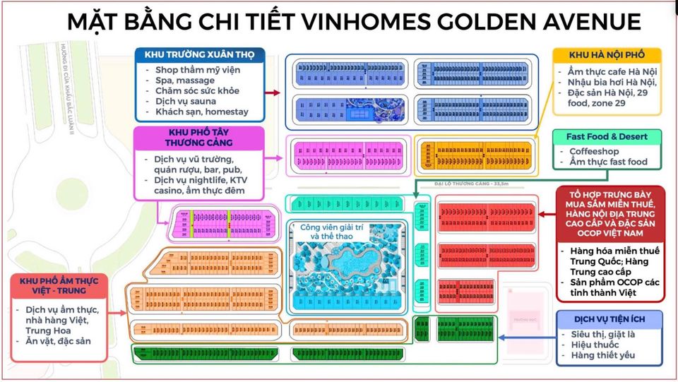 Quỹ căn ngoại giao Vinhomes Golden Avenue Móng Cái (60m2, 90m2), CK lên đến 20%, thuê 16%/4 năm 5