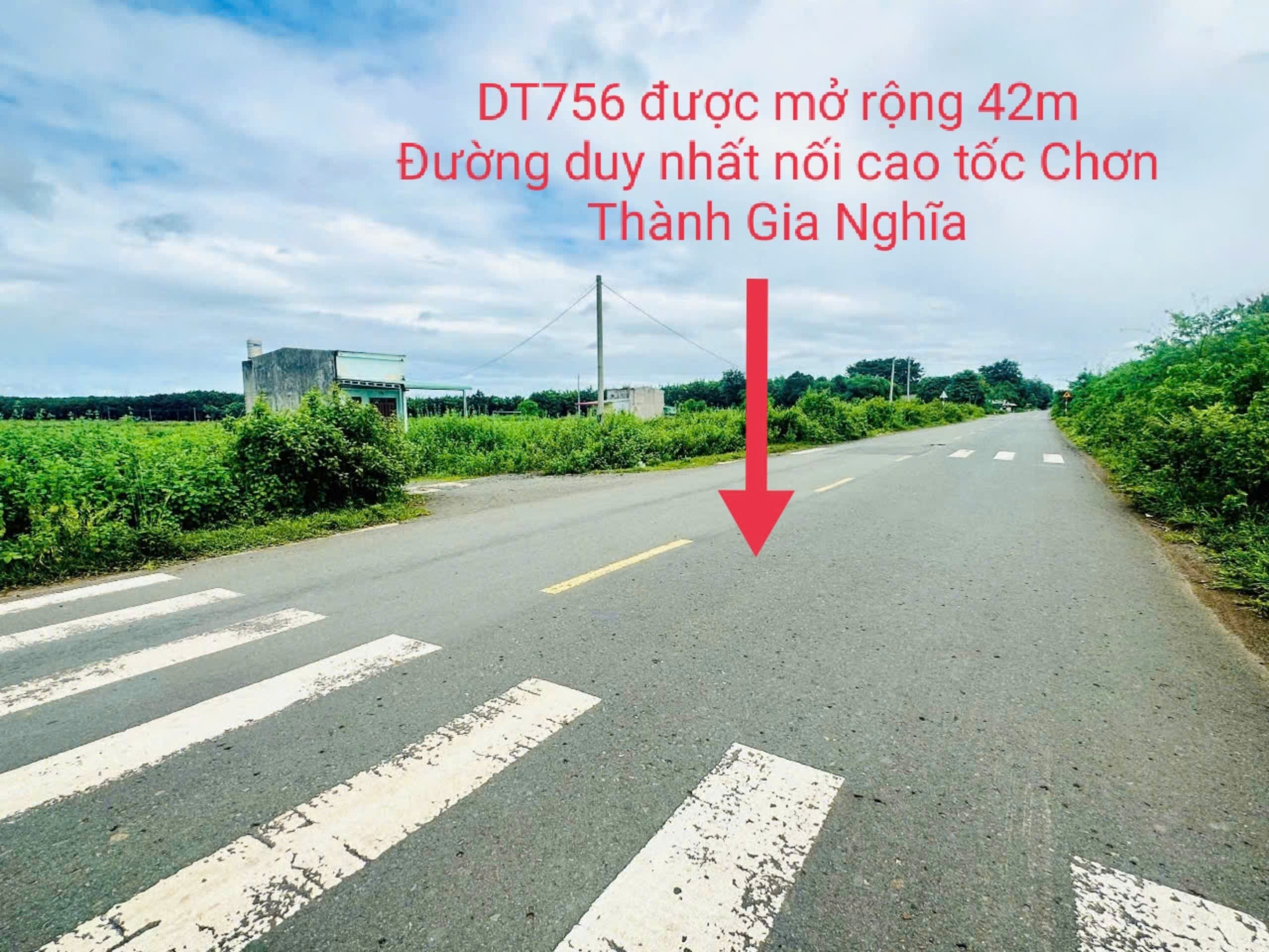 Cần bán nhanh miếng đất rẻ đường nhựa lớn 500 m2  390 triệu Chơn Thành Bình Phước 1