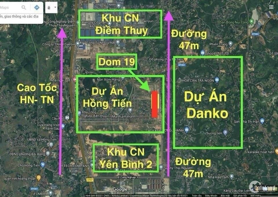 Đất đối diện cổng KCN, sẵn sổ, sở hữu lâu dài. Giá chỉ từ 39xx, khai thác kinh doanh được luôn 5