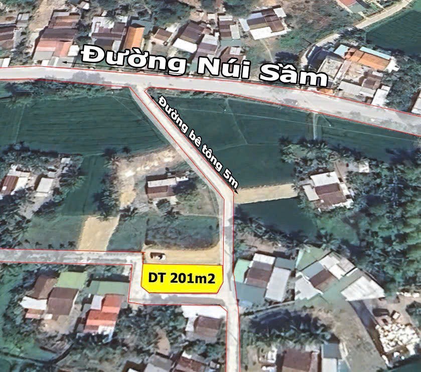 Cần bán Đất Phường Ninh Giang, Ninh Hòa, Diện tích 201m², Giá 1.2 Tỷ