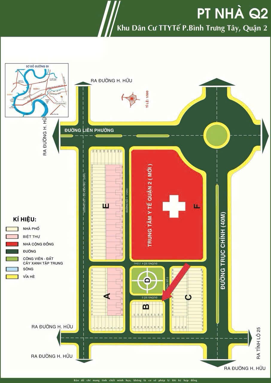 Cần bán Đất Phường Bình Trưng Tây, Quận 2, Diện tích 106m², Giá 12.5 Tỷ 2