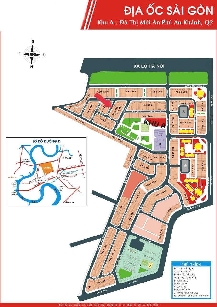 Cần bán Đất Phường An Phú, Quận 2, Diện tích 100m², Giá 185 Triệu/m² 3