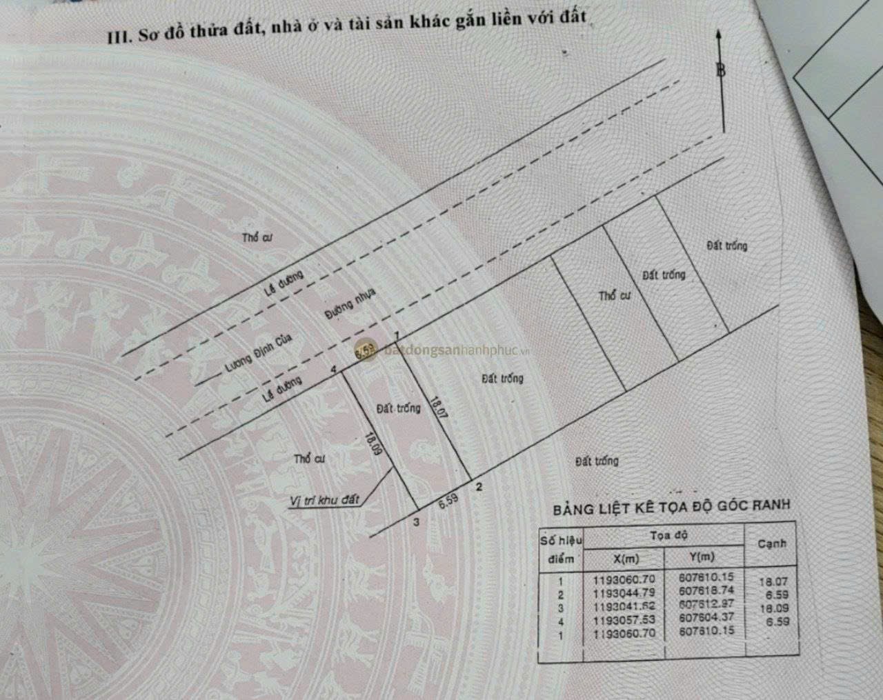 Cần bán Đất Phường Bình Khánh, Quận 2, Diện tích 119m², Giá 18 Tỷ 4