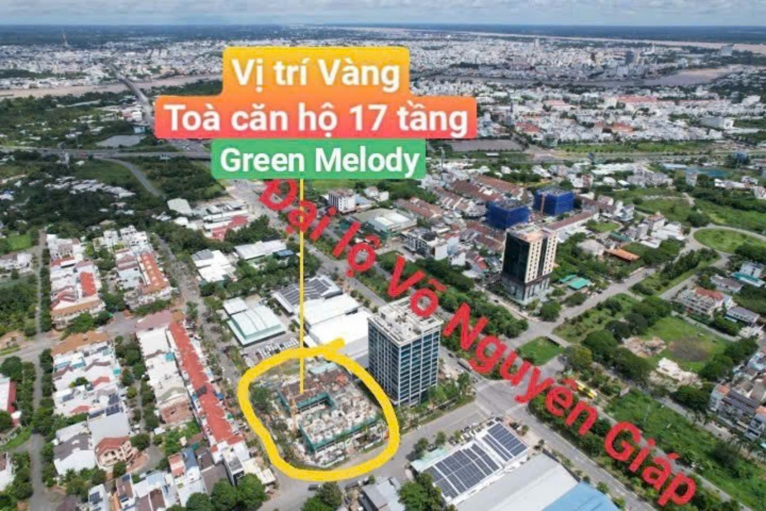 Căn hộ Green Melody giá cực tốt, chỉ 35 triệu/m tại Trung tâm TP.Cần Thơ, 3 Mặt tiền 7