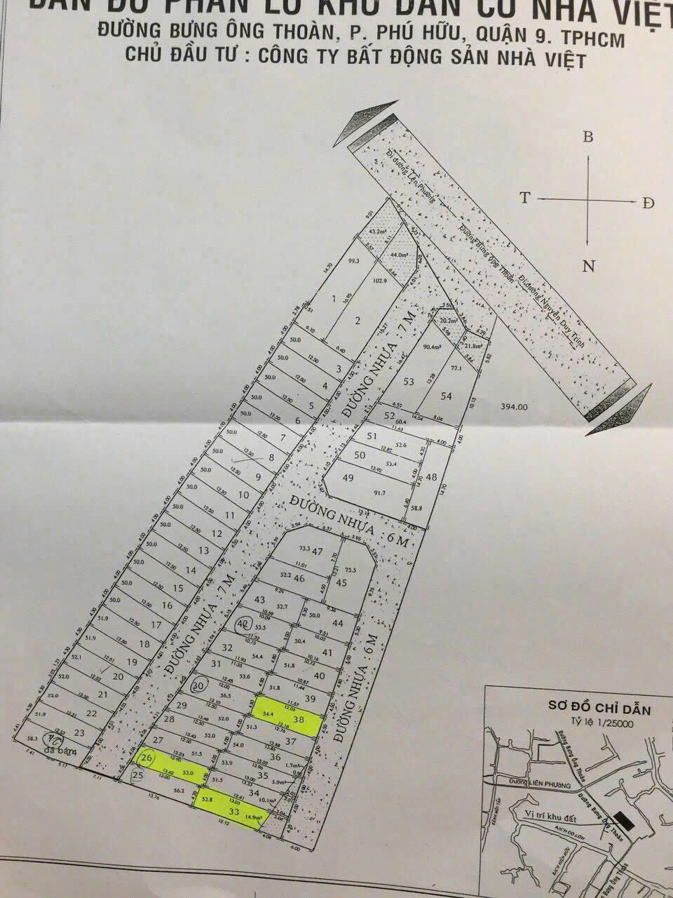 Cần bán Đất Phường Phú Hữu, Quận 9, Diện tích 92m², Giá 6.4 Tỷ 1