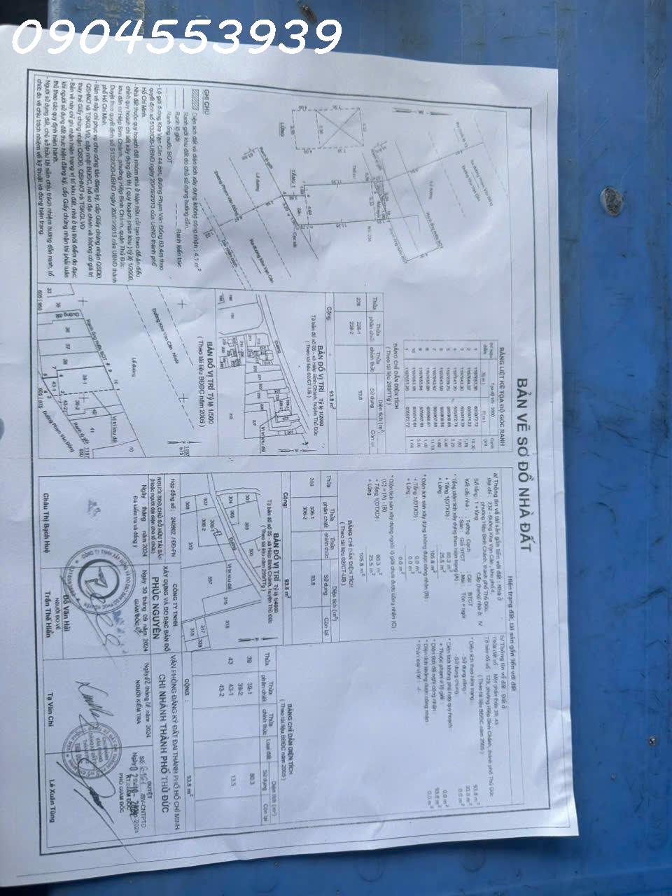 Bán Đất 2 MT Phạm Văn Đồng - Kha Vạn Cân - Hiệp Bình Chánh 2