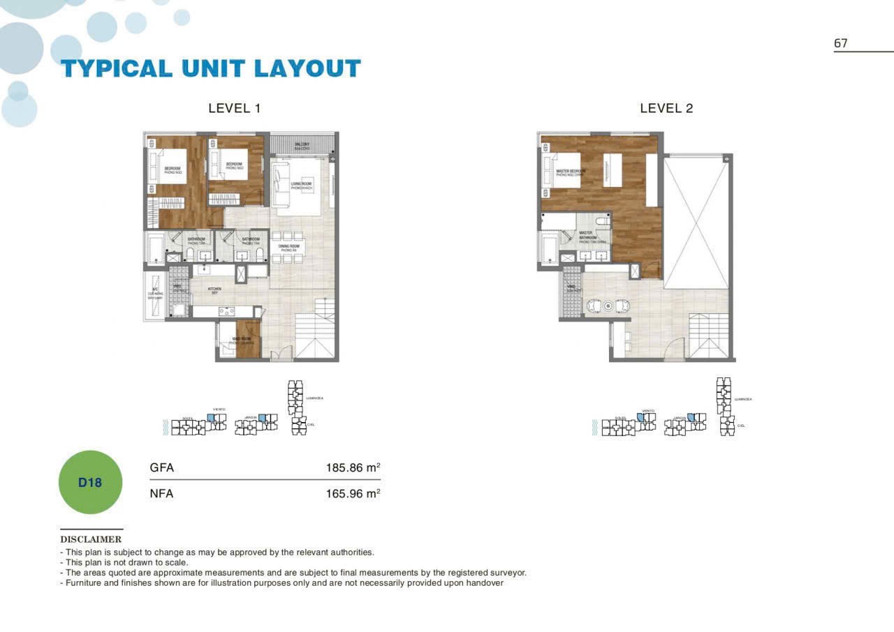 Cần bán Căn hộ chung cư dự án One Verandah Mapletree, Diện tích 185m², Giá 15 Tỷ