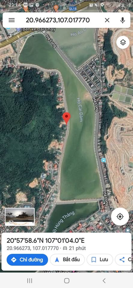 Cần bán Đất đường Hùng Thắng, Phường Hùng Thắng, Diện tích 100m², Giá 10.2 Tỷ 2