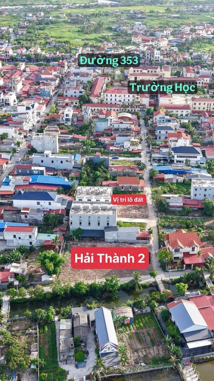 Bán lô đất hiếm Hải Thành 2 – Dương Kinh, đường nhựa 10m, giá chỉ 2.x tỷ! ZALO 0567 222 555