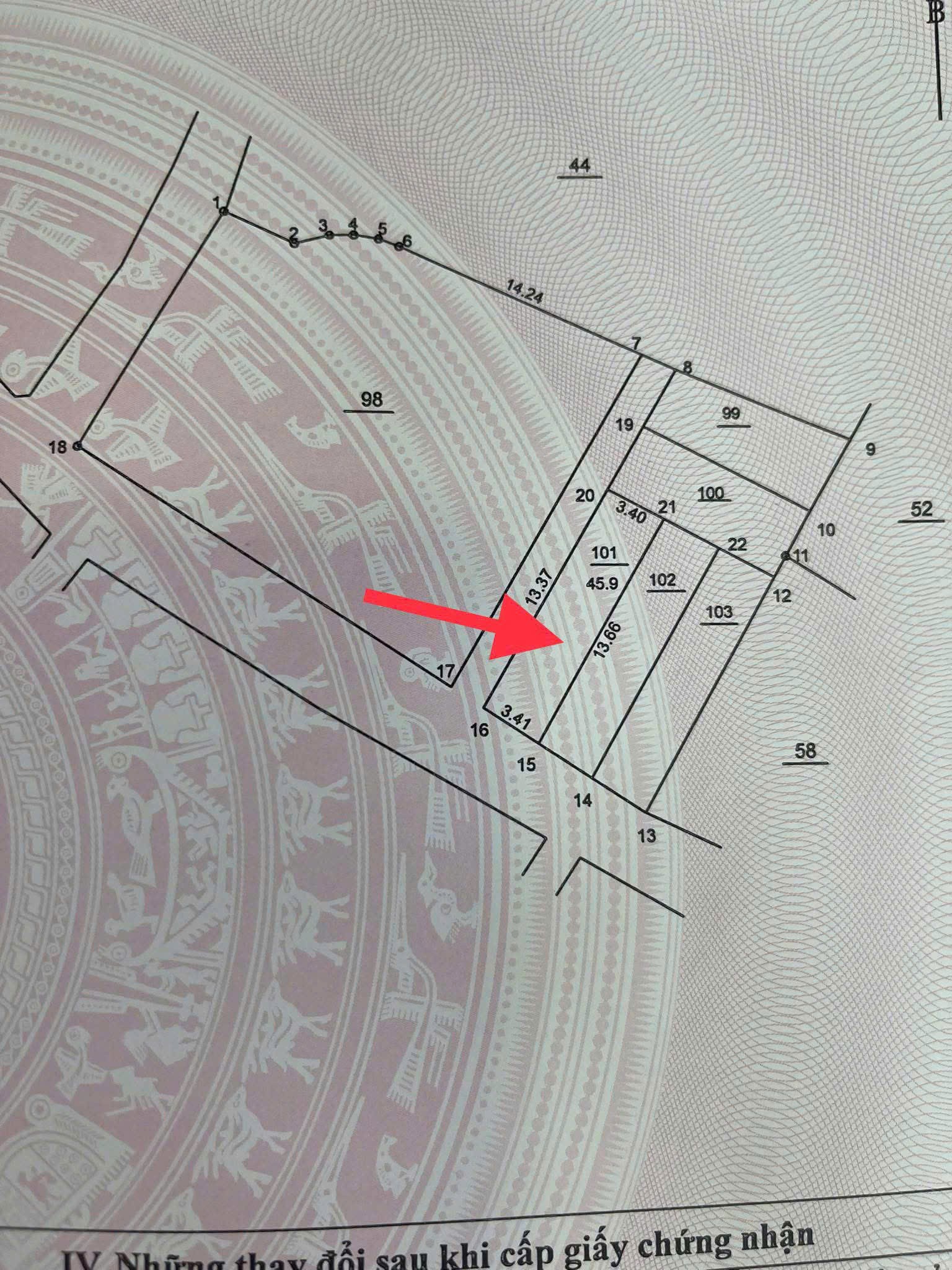 Cần bán Đất Xã Mỹ Hưng, Thanh Oai, Diện tích 46m², Giá Thương lượng