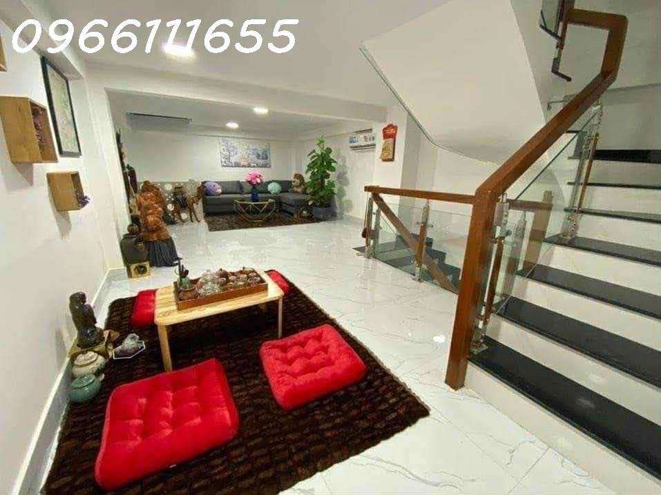 BÁN NHÀ  MẶT TIỀN KINH DOANH  THÍCH QUẢNG ĐỨC -P.4 - GIÁP QUẬN 3 - 5 TẦNG 6PN -61M2 NỞ HẬU- ĐẸP 4