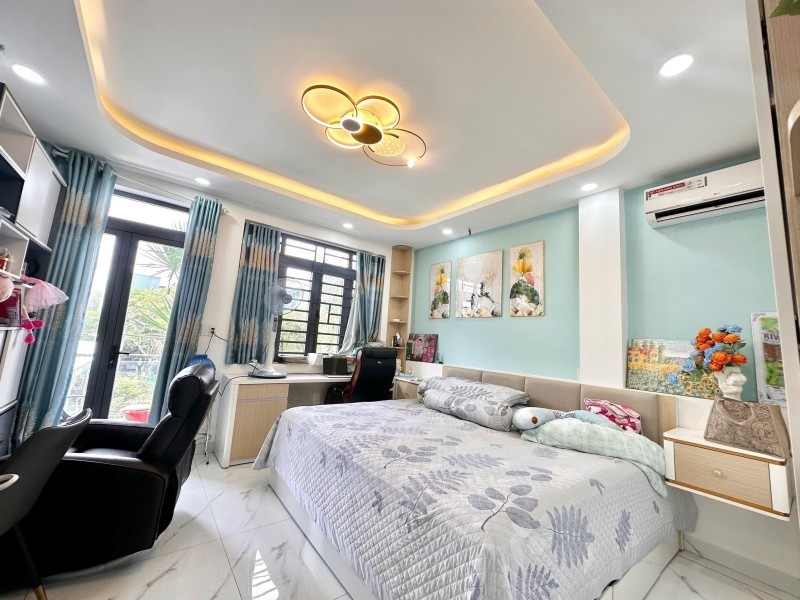 Bán nhà ngõ Dương Đình Hội, Q9, TP HCM, DT 70m2, 4 tầng, 4PN, sổ hồng, giá 6.75  tỷ. 5