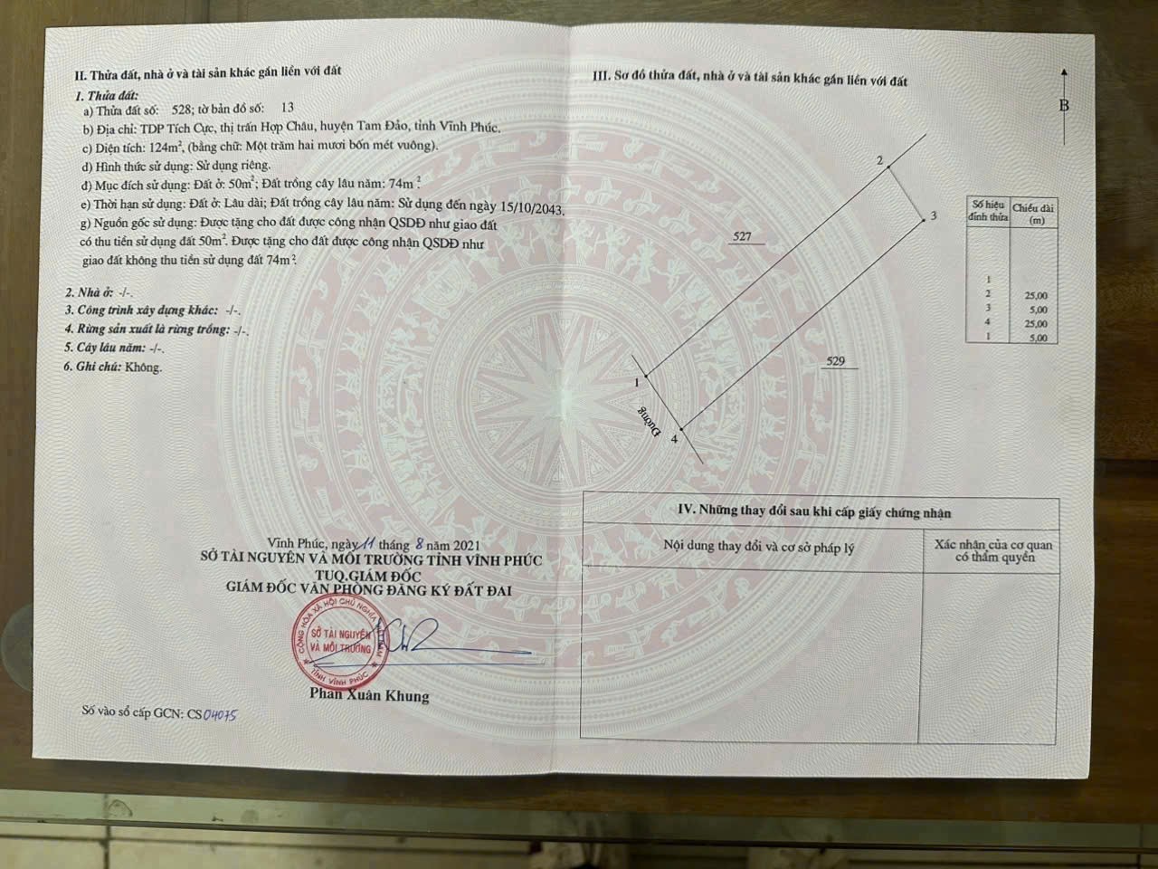 SIÊU PHẨM ĐẤT TRUNG TÂM – GIÁ MỀM – VỊ TRÍ VÀNG HỢP CHÂU, TAM ĐẢO , VĨNH PHÚC 3