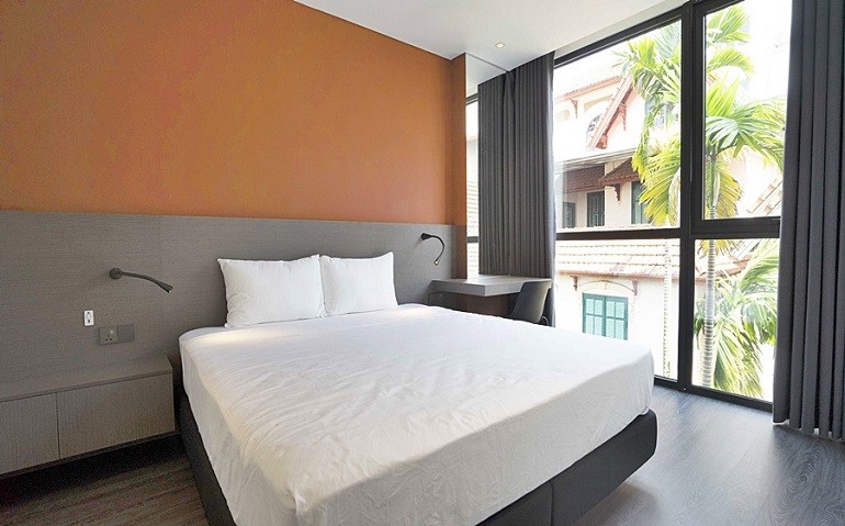 Cho thuê căn hộ 1PN rộng 45m2 tại Tô Ngọc Vân, Tây Hồ, đầy đủ nội thất cao cấp, hiện đại 8