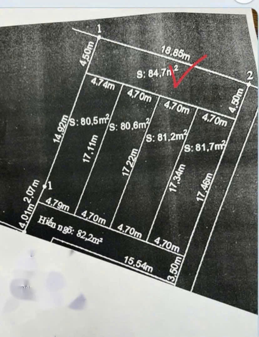 8xx Triệu - Lô 82,7m² đường nhựa 4m, giá hiếm tại Kính Trực Tân Phong Kiến Thụy  ZALO 0567 222 555 5