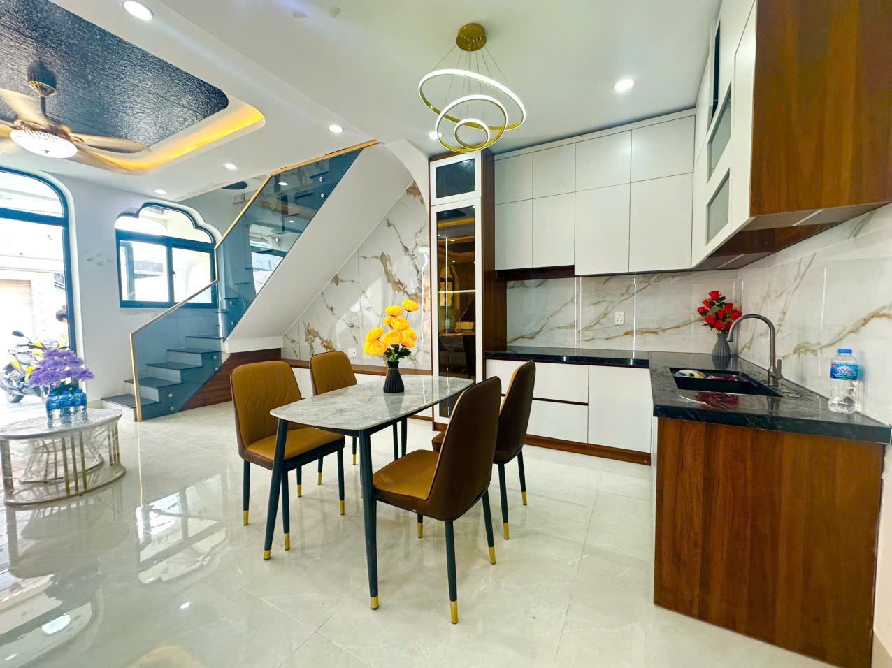 Ms 924Nhà Đẹp 1 Trệt 1 Lầu- Gần Chợ Thánh Tâm- Tân Biên- Xe Hơi Tận Nhà- 3PN- Hướng Nam 6