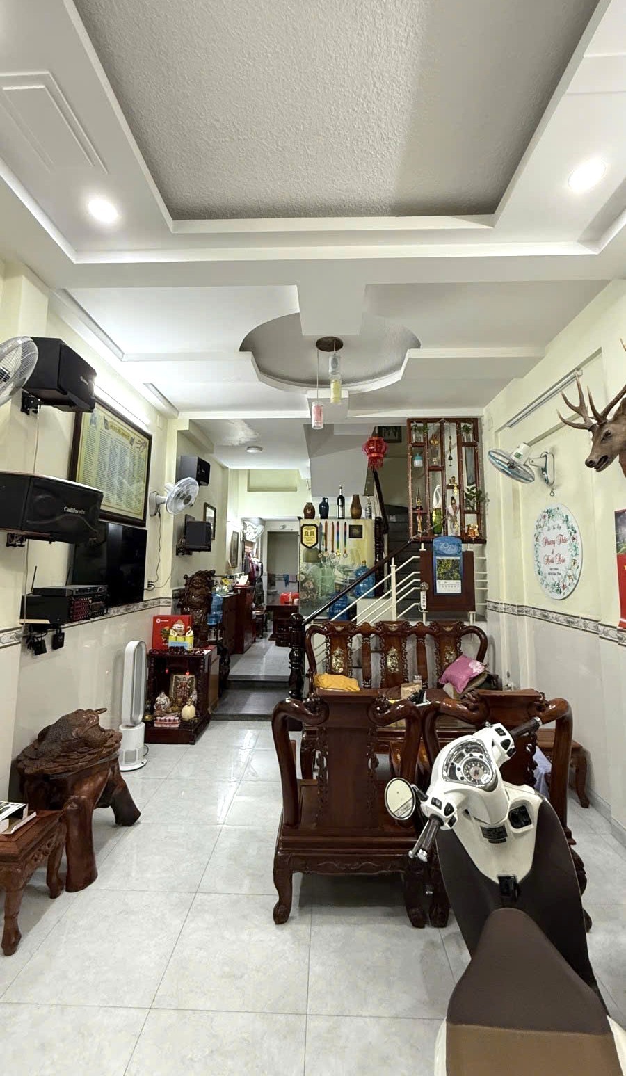 Nhà đẹp Quang Trung Gò Vấp 80M² 4 tầng HẺM XE TẢI gần Cityland. Nhỉnh 7 tỷ TL! 3