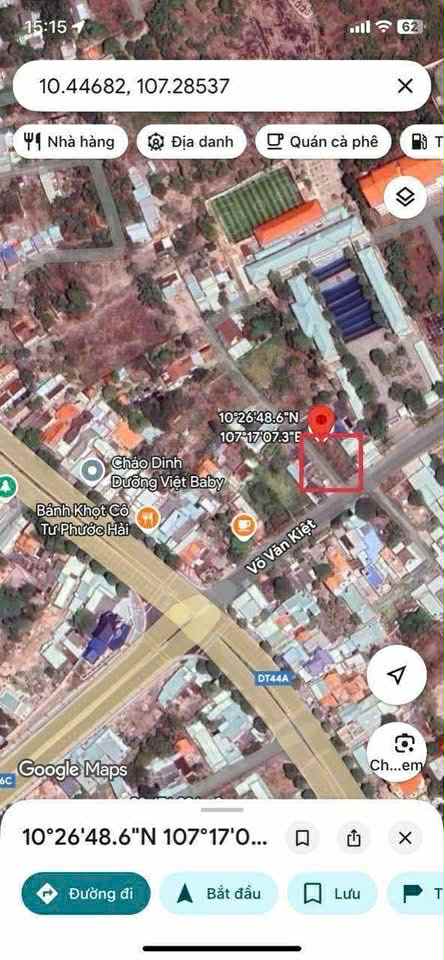 Cần bán Đất đường Võ Văn Kiệt, Thị trấn Phước Hải, Diện tích 605m², Giá 2.7 Tỷ 2
