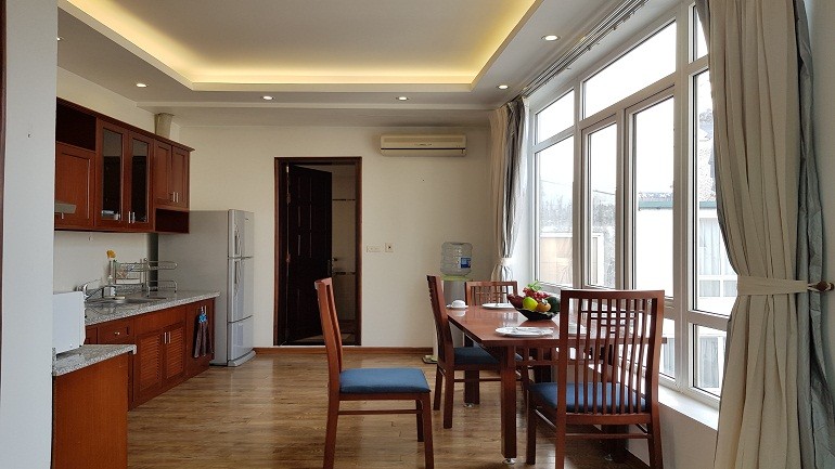 Cho thuê căn hộ dịch vụ tại Trúc Bạch, Ba Đình, 100m2, 2PN, đầy đủ nội thất 5