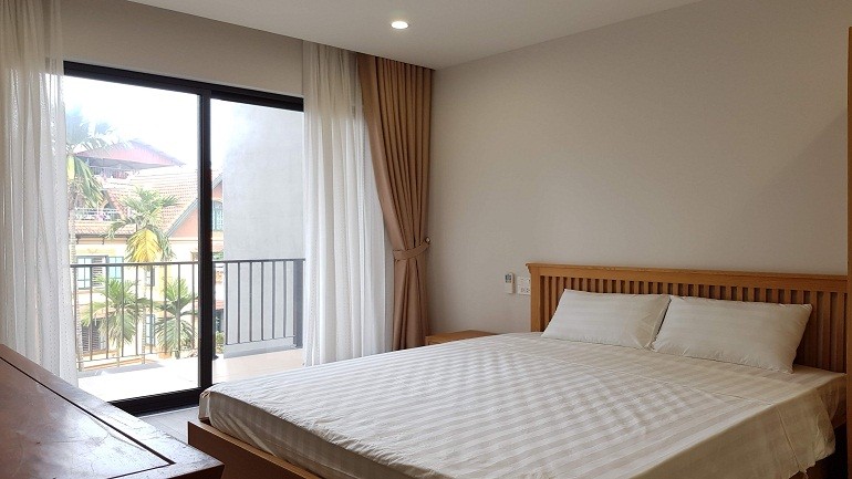 Cho thuê căn hộ dịch vụ tại Tô Ngọc Vân, Tây Hồ, 100m2, 2PN, ban công, đầy đủ nội thất đẹp 8