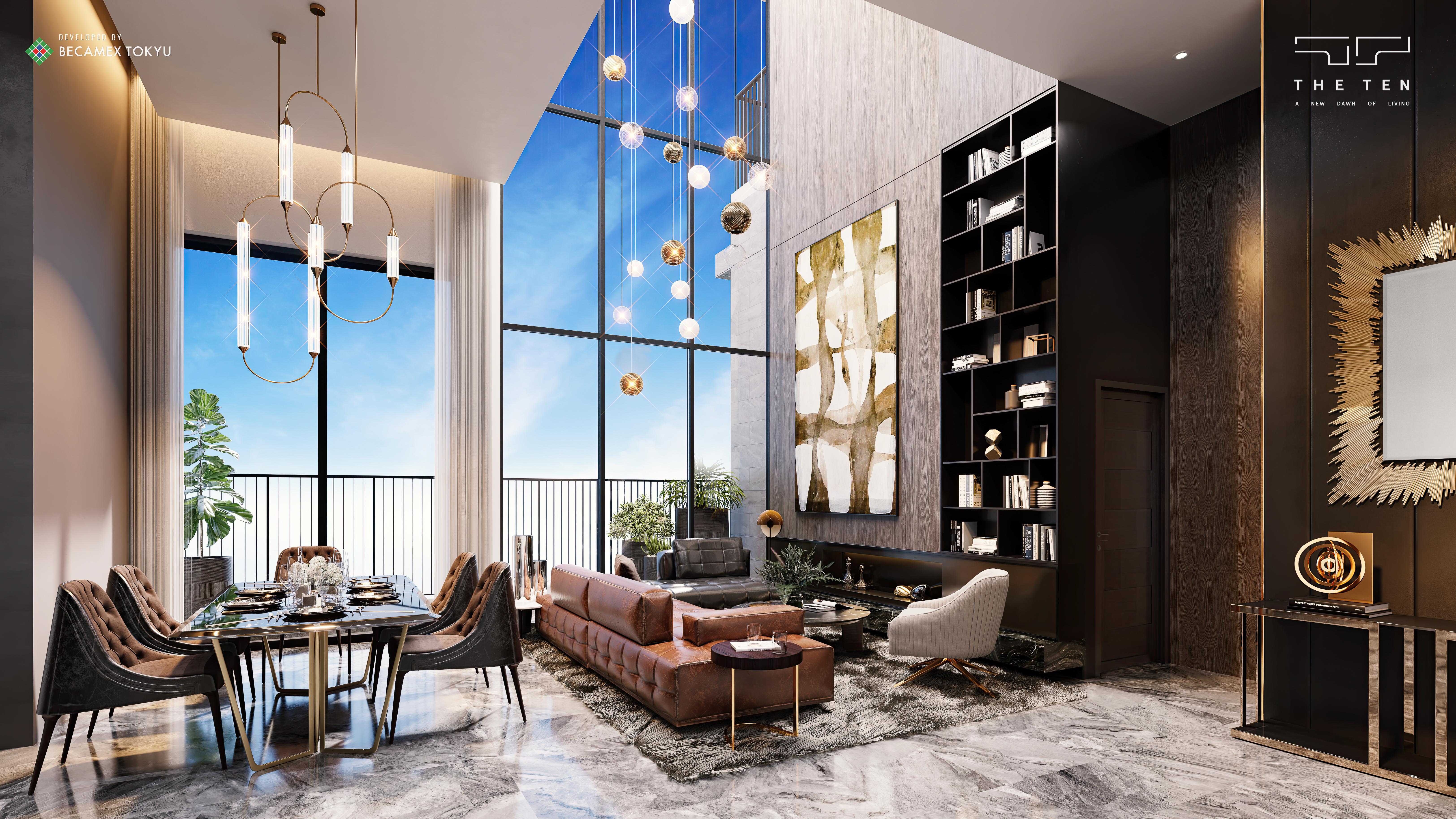 Bán căn hộ hạng sang The TEN 90m2 giá 6,1 tỷ - Nhận nhà 4/2026