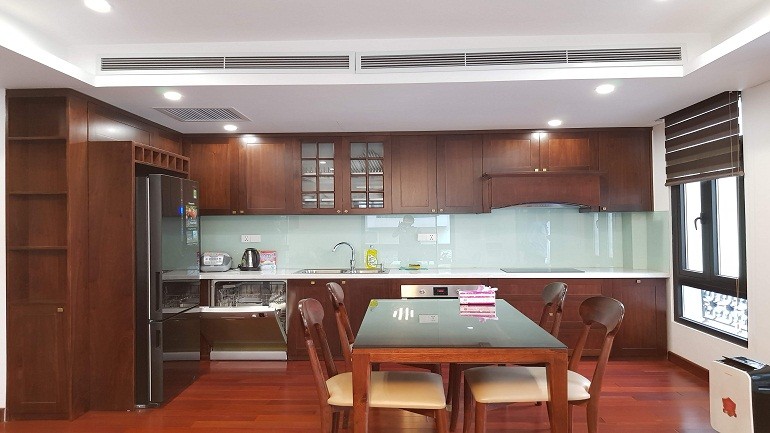 Cho thuê căn hộ dịch vụ tại Âu Cơ, Tây Hồ, 100m2, 2PN, đầy đủ nội thất đẹp hiện đại 5
