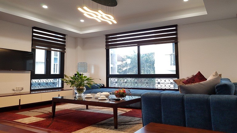 Cho thuê căn hộ dịch vụ tại Âu Cơ, Tây Hồ, 100m2, 2PN, đầy đủ nội thất đẹp hiện đại 2