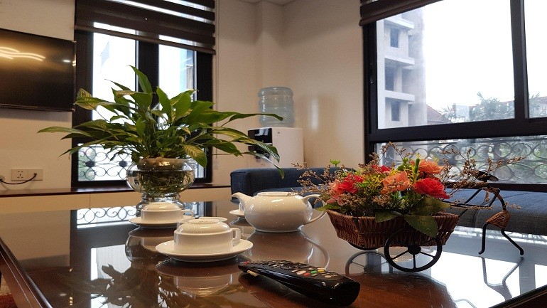 Cho thuê căn hộ dịch vụ tại Âu Cơ, Tây Hồ, 100m2, 2PN, đầy đủ nội thất đẹp hiện đại 3