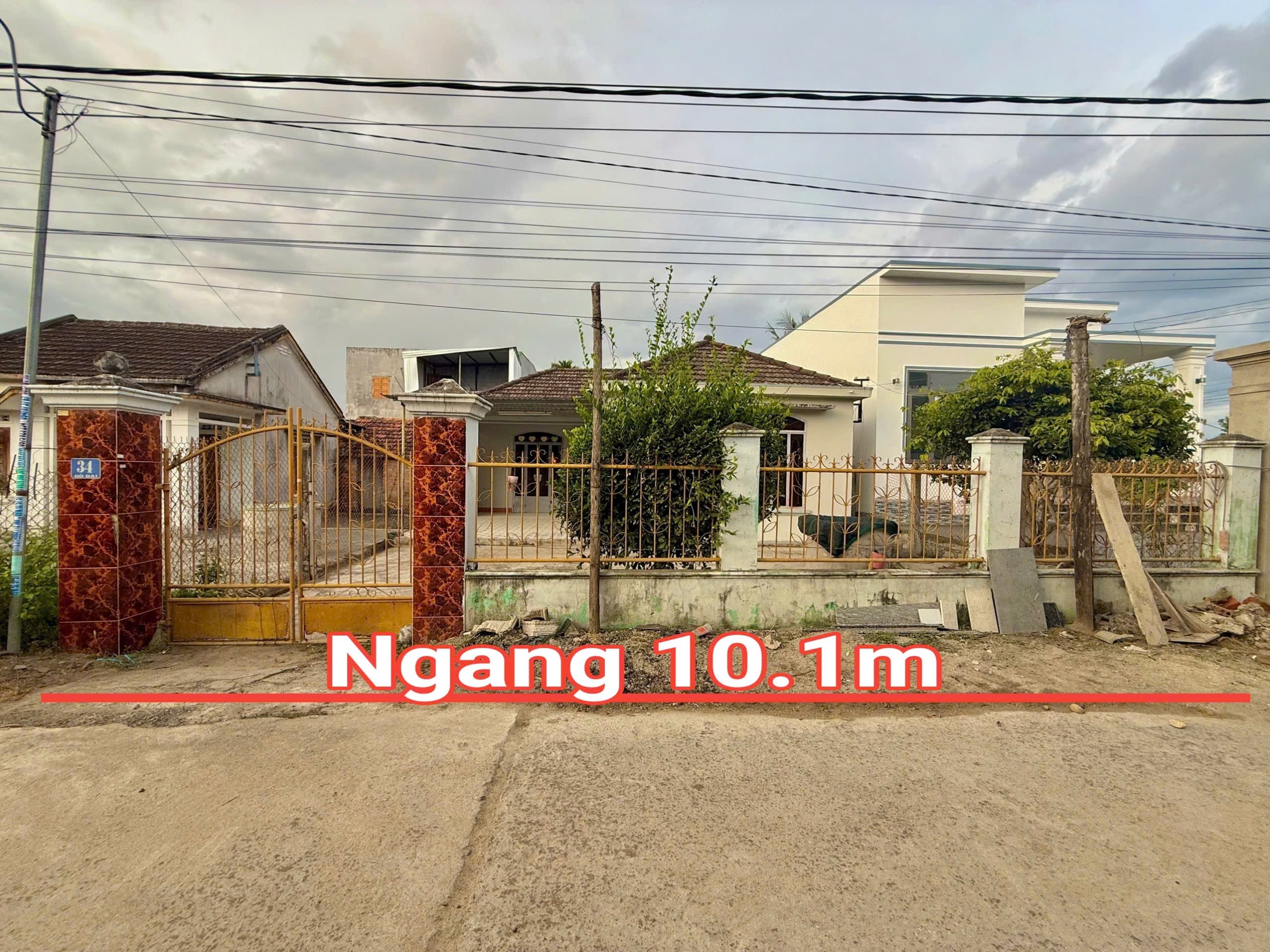 Bán đất Diên Sơn mặt tiền đường Gò Đại - tặng căn nhà cấp 4 còn ở tốt