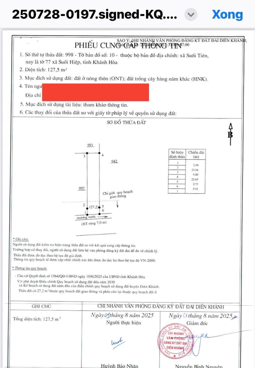 Bán đất Suối Tiên mặt tiền đường nhựa liên thôn Tân Khánh gần Hương Lộ 39 6