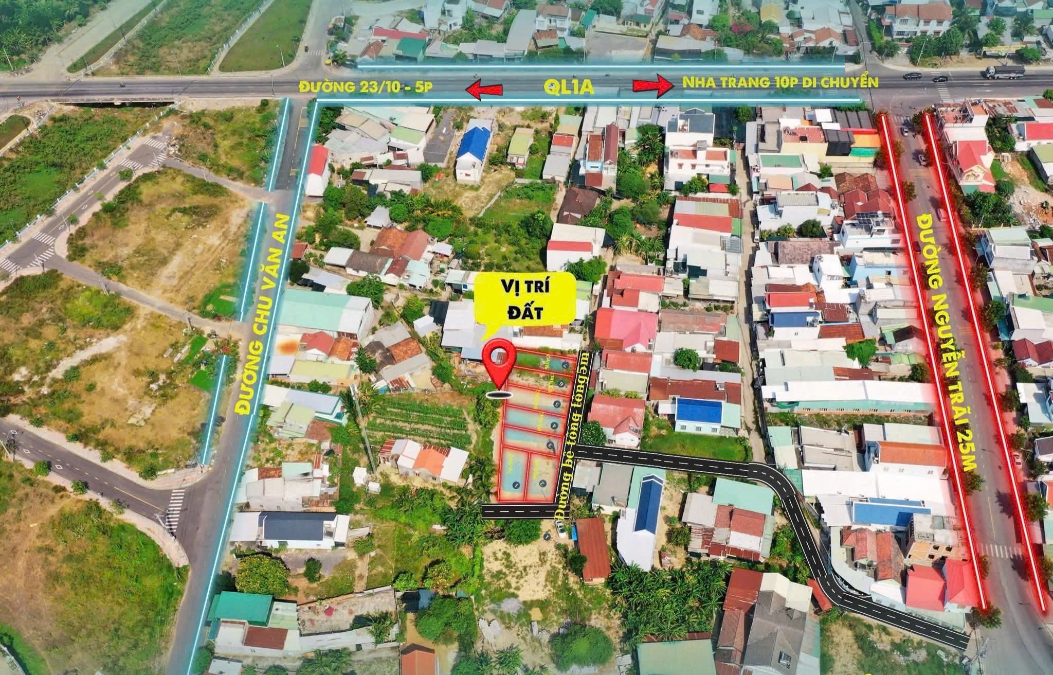 Bán đất Diên Toàn thôn Đông Dinh full thổ cư đường thông ra Nguyễn Trãi và Quốc Lộ 1A 4