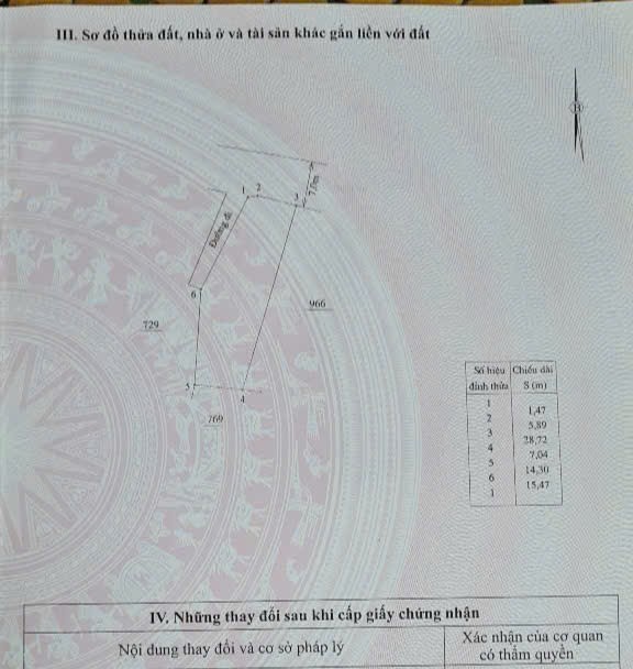 Bán đất Bình Lộc mặt tiền đường nhựa liên thôn - sau QH thành 2 mặt tiền đường liên vùng 9