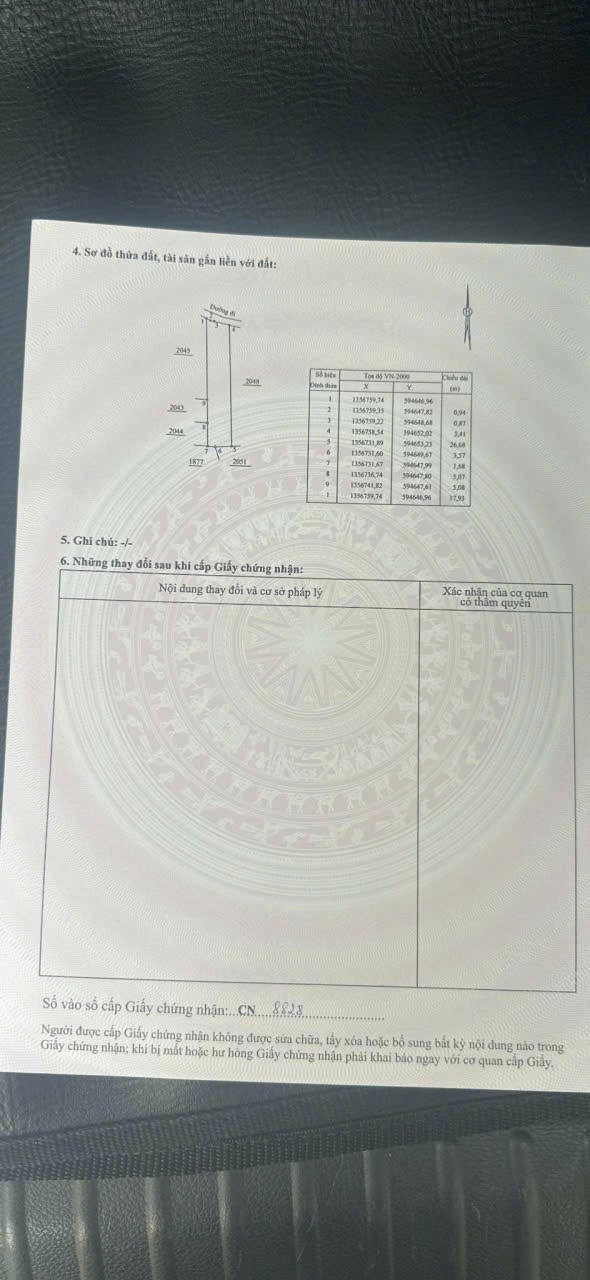 Bán đất Diên Phú full thổ hẻm đường Mương Thảo sát bên Hương Lộ 45 5