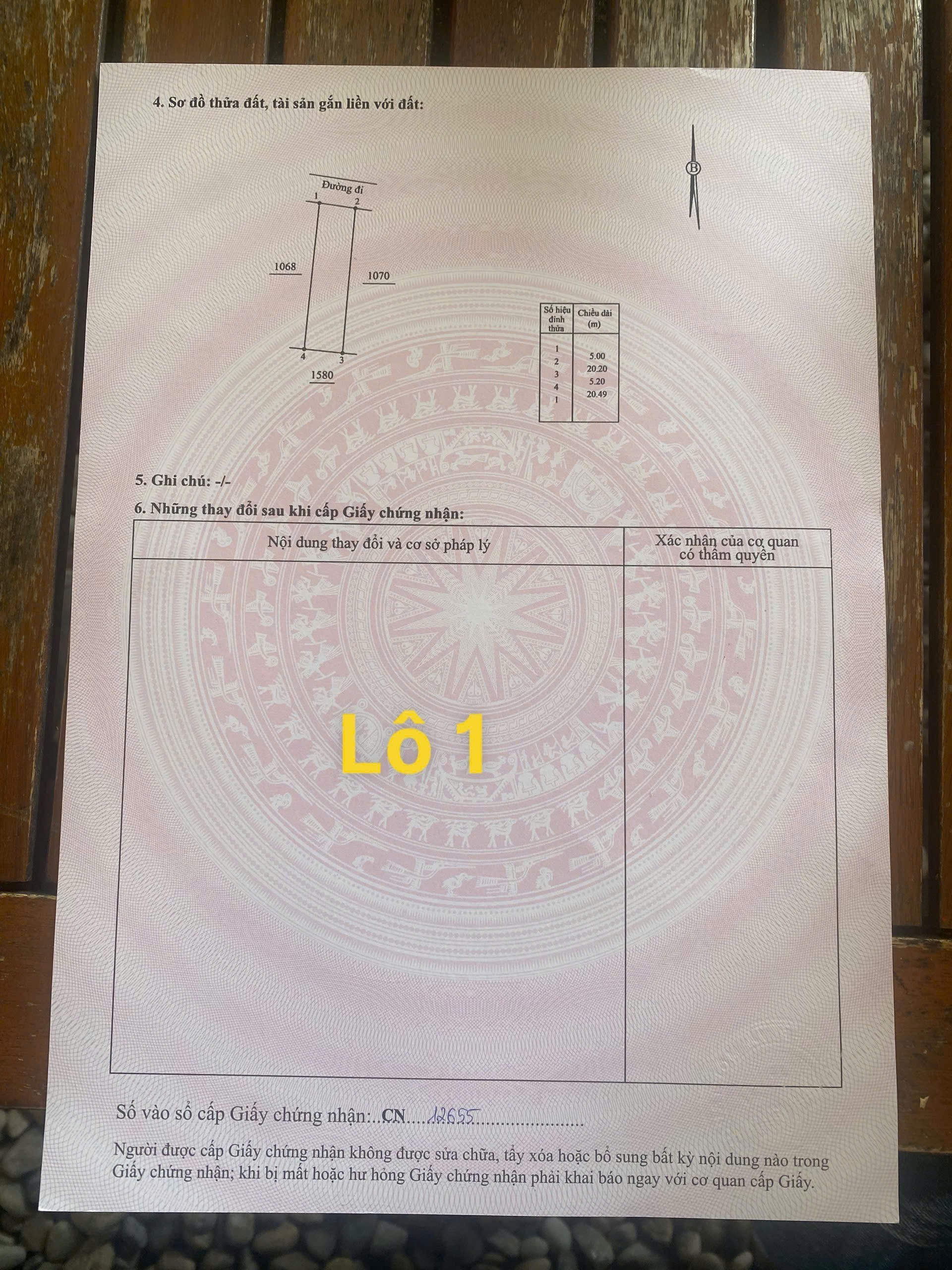 Bán đất Diên Sơn full thổ cư giá rẻ - sát trục đường Liên Xã 6