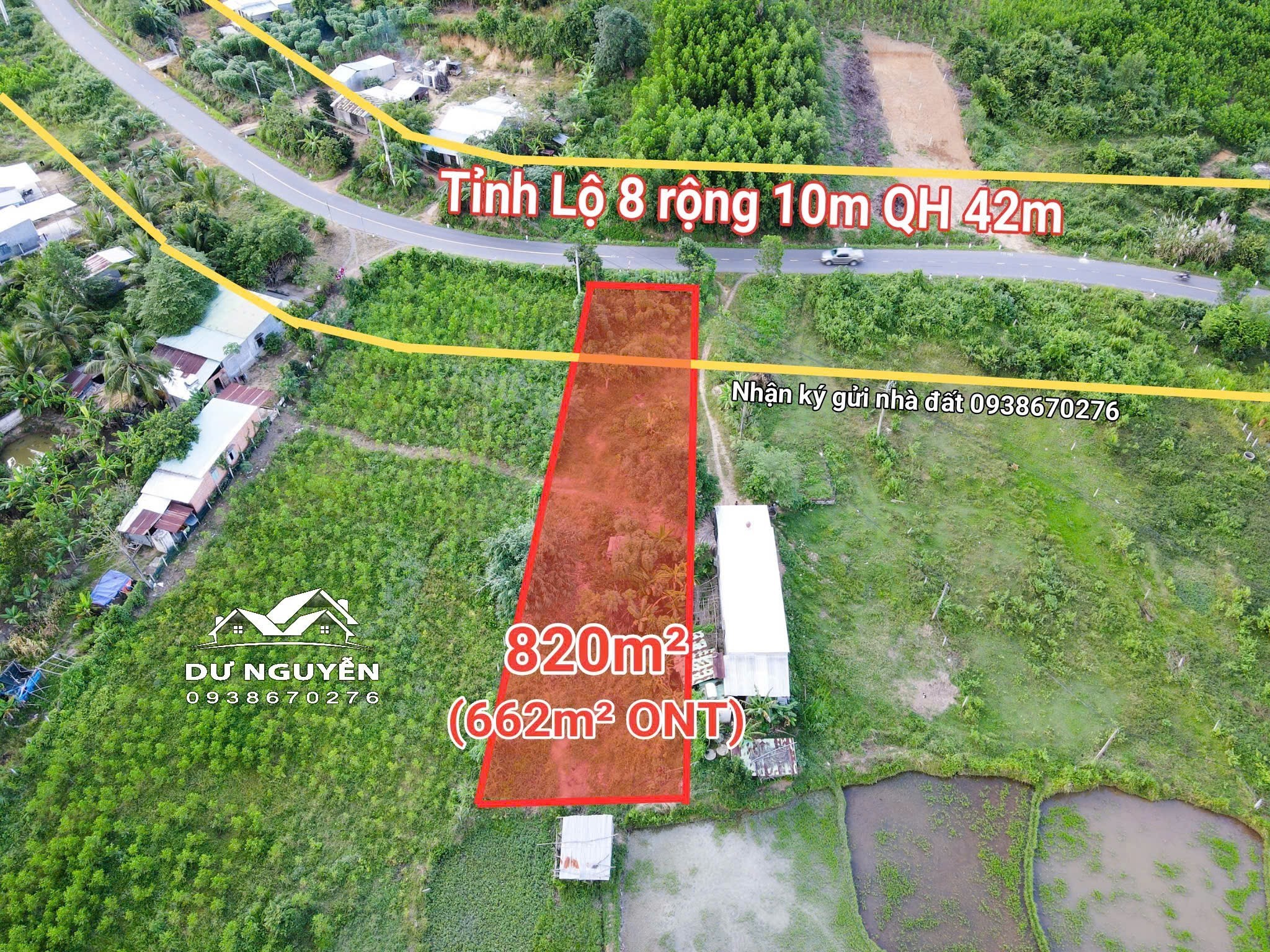 Bán đất mặt tiền Tỉnh Lộ 8 - Khánh Bình - Khánh Vĩnh giá rẻ đầu tư - đã lên full thổ cư