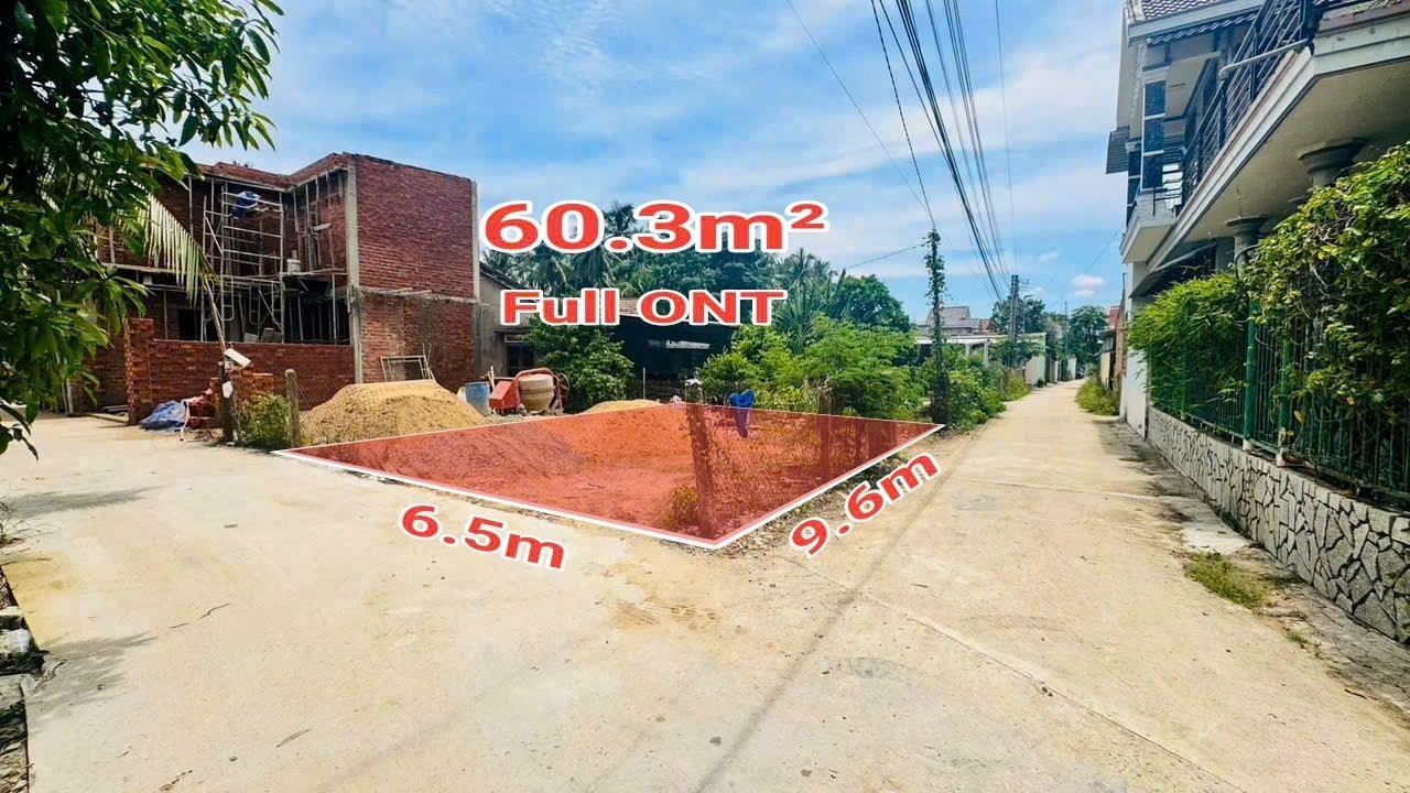 Bán đất Diên Lạc hẻm đường Tư Văn - đường thông gần Tỉnh Lộ 2