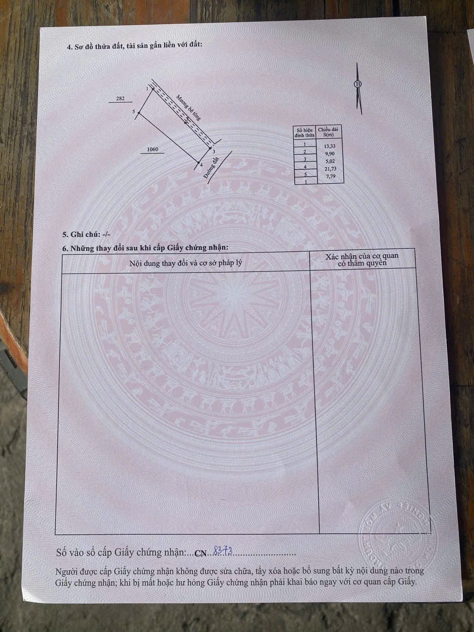 Bán đất Diên Tân giá rẻ full thổ cư sát bên Hương Lộ 62 - đường bê tông 5m 8