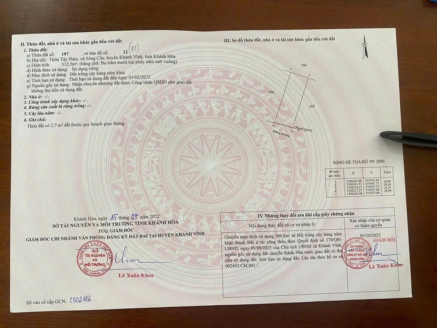 Bán đất Sông Cầu - Khánh Vĩnh giá rẻ full thổ cư sát bên Hương Lộ 62 - gần sông mát mẻ 5