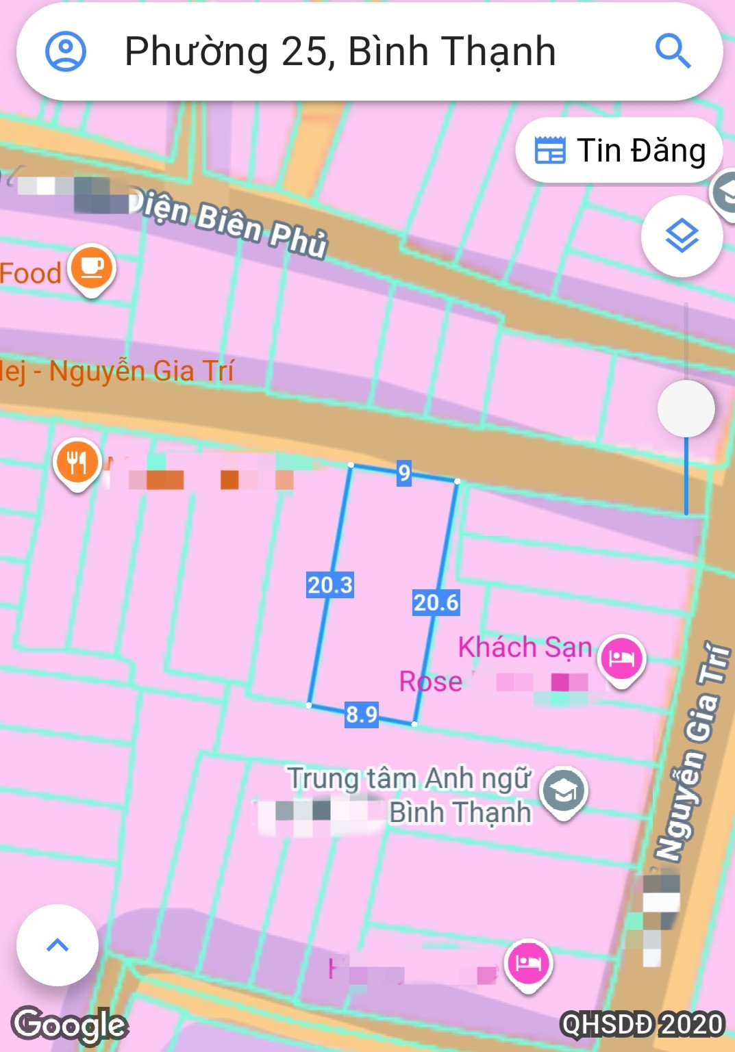 BIỆT THỰ NGUYỄN GIA TRÍ - 3 TẦNG 180M2 (9×20) VUÔNG A4 - 32.5 TỶ