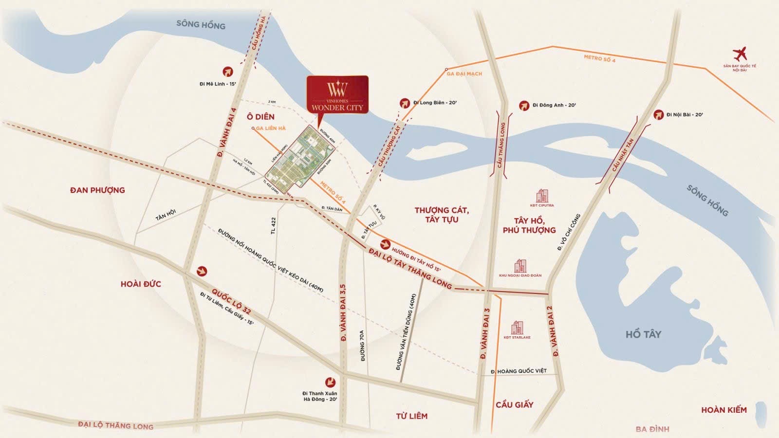 Chỉ 17.4 tỷ sở hữu biệt thự liền kề Vinhomes Wonder City - Đan Phượng - giá ưu đãi nhất 2