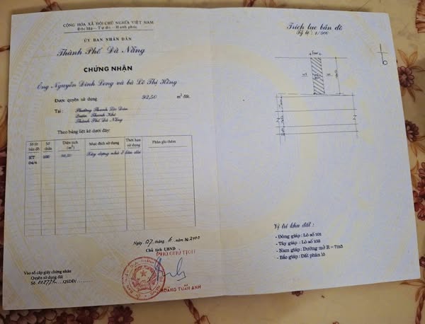Căn nhà 2 tầng ở MT 150 kỳ đồng , Thanh Khê Đà NẵngCăn nhà 2 tầng ở MT 150 kỳ đồng , Thanh Khê 4