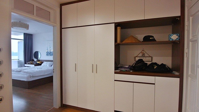 Cho thuê căn hộ dịch vụ tại Yên Phụ, Tây Hồ, 100m2, 2PN, ban công, view hồ, đầy đủ nội thất 6