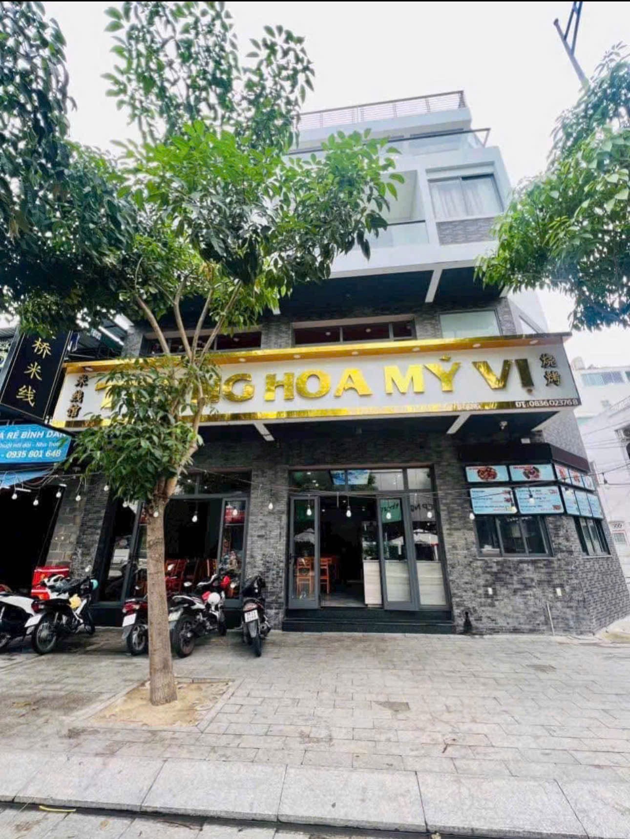 bán căn góc 3 mặt tiền gần biển nha trang – 4 tầng có thang máy, cho thuê 70tr/thángsiêu vị trí 3