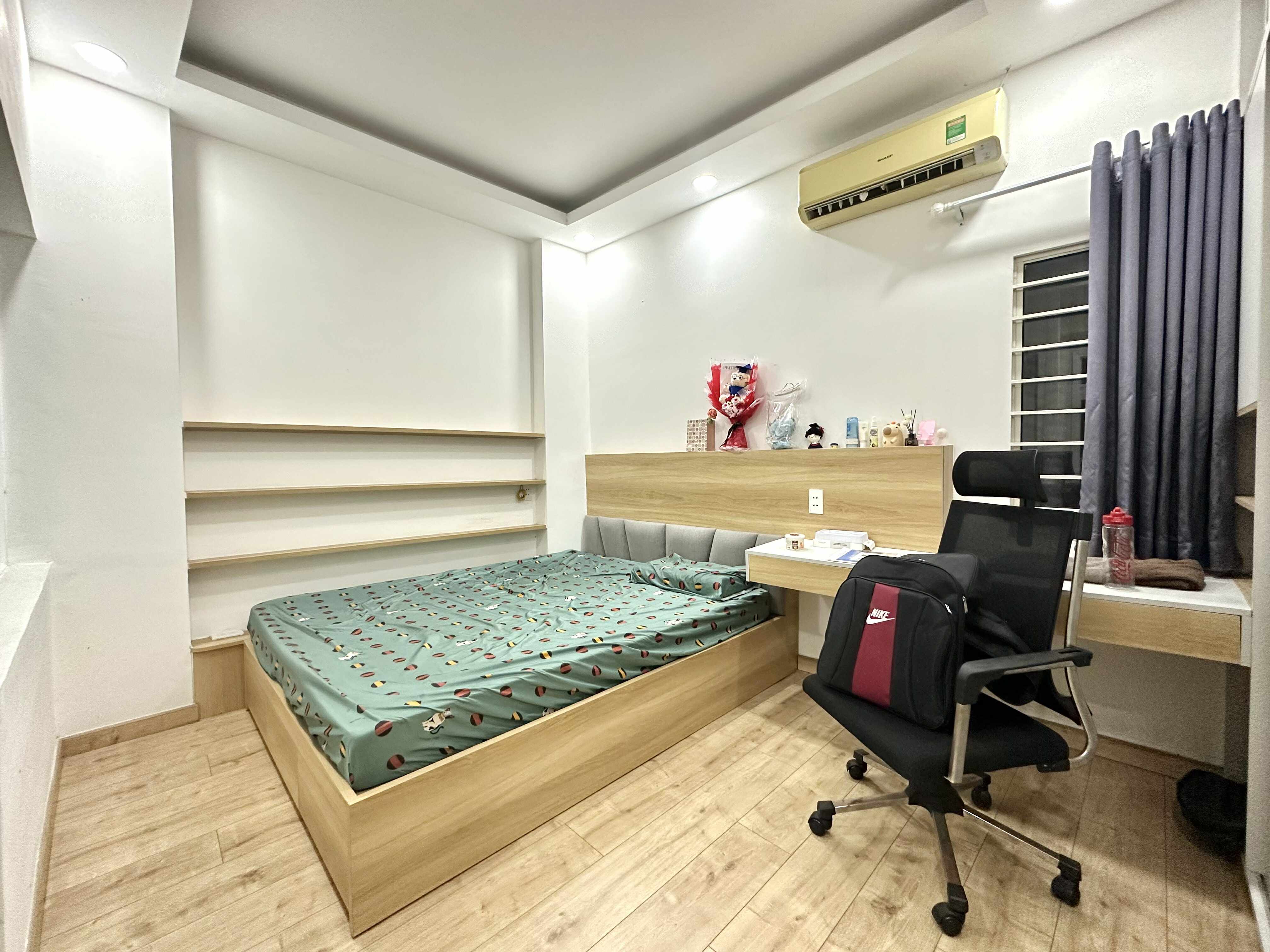 HẺM NHỰA 8M KINH DOANH - Ô TÔ TRÁNH - NHÀ ĐẸP 4 TẦNG 64m2 FULL NỘI THẤT - 12.5 TỶ 8