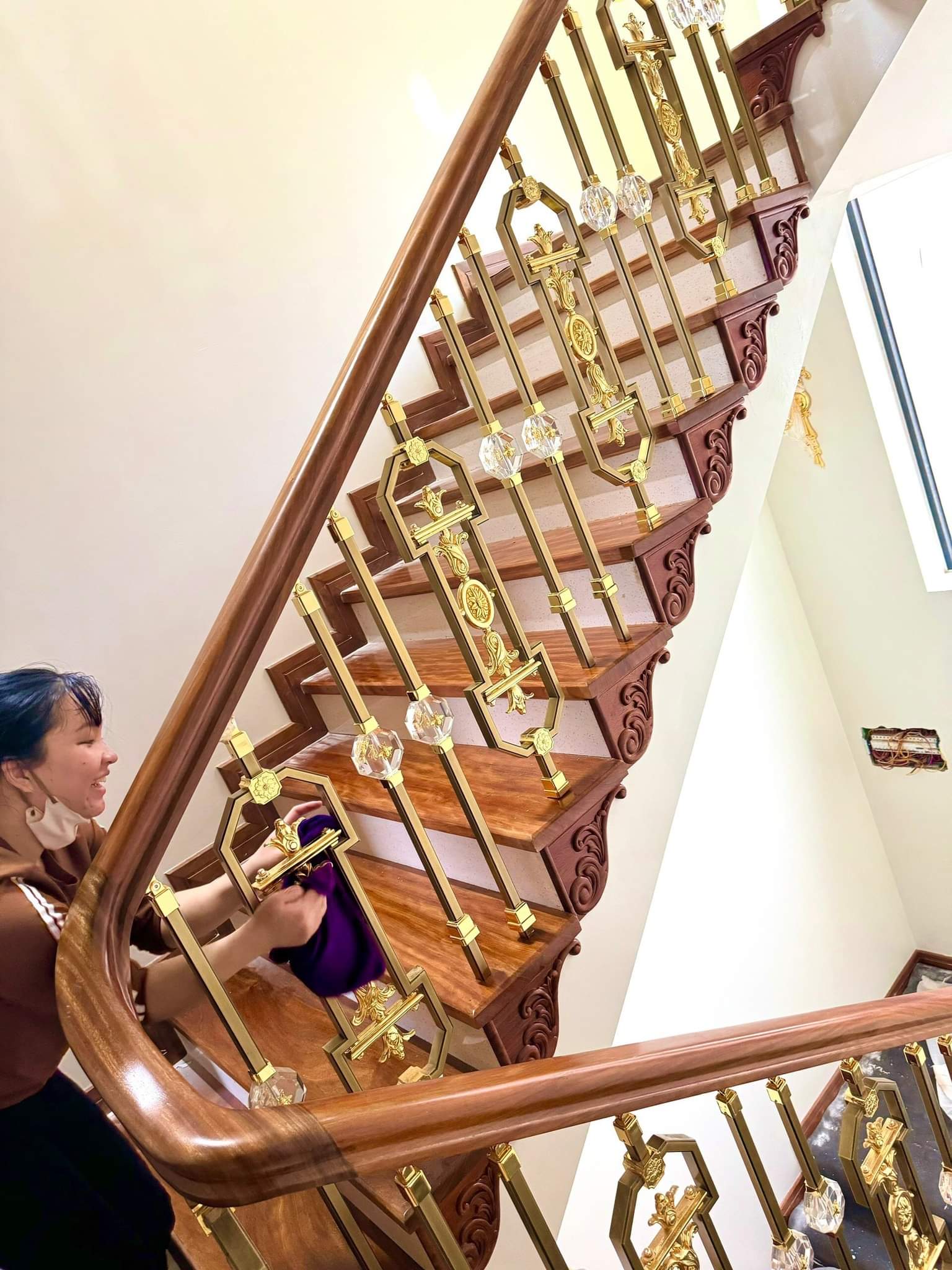Nhà mình cho thuê nhà mới, lô góc, 102m2_ 4T; vỉa hè, Lạc Trung-30 Tr 3