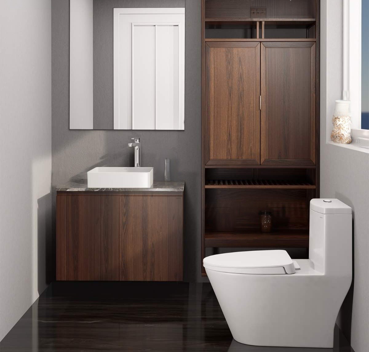 Tôi cho thuê nhà mới, hai cửa đi, 102m2_ 5T; vỉa hè, Minh Khai-28 Tr 2